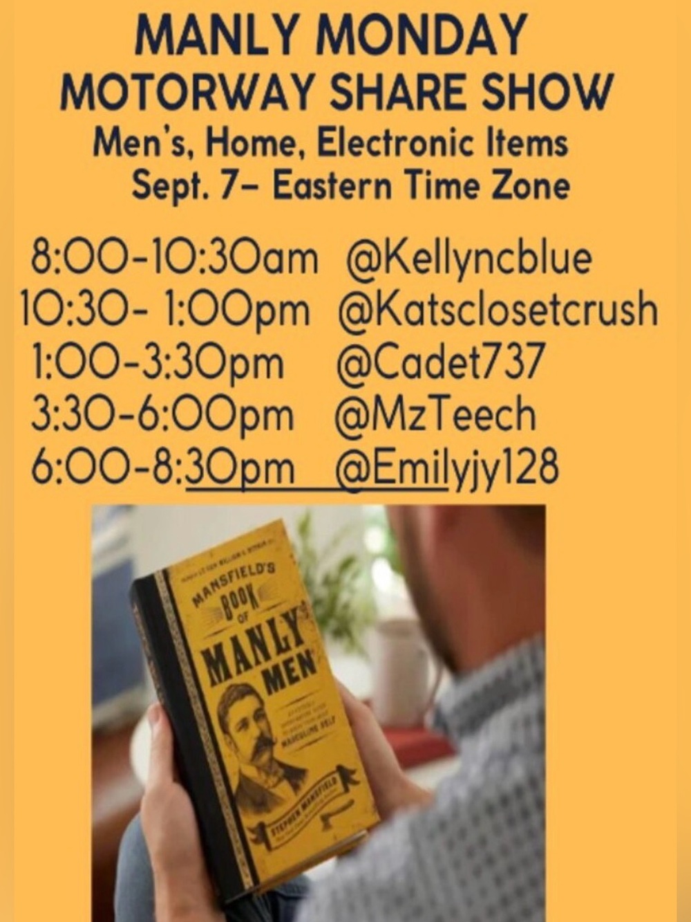 @CADET737 is Live! Like this flyer to be notified when I host LIVE! - Picture 13 of 13